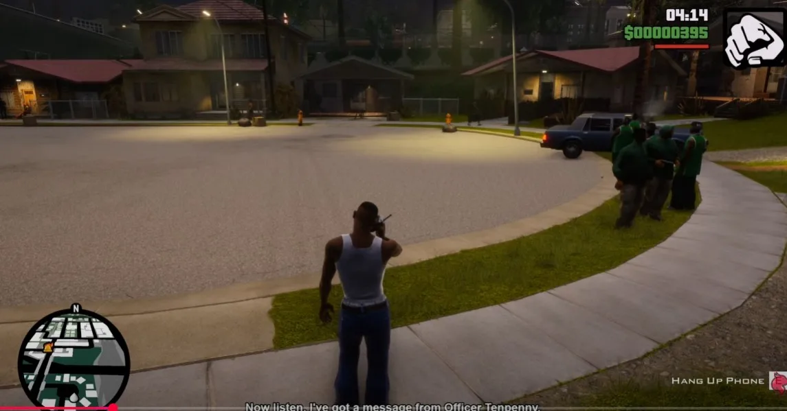Background لعبة gta san andreas الاصلية النسخه الجديده 2025 