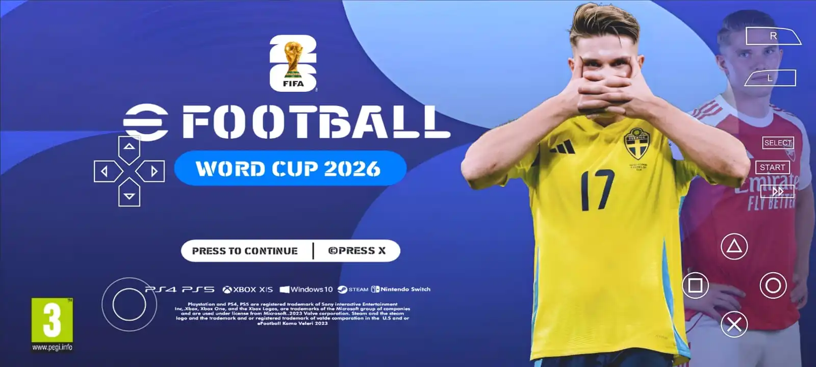 بيس موبايل pes 2026 psp